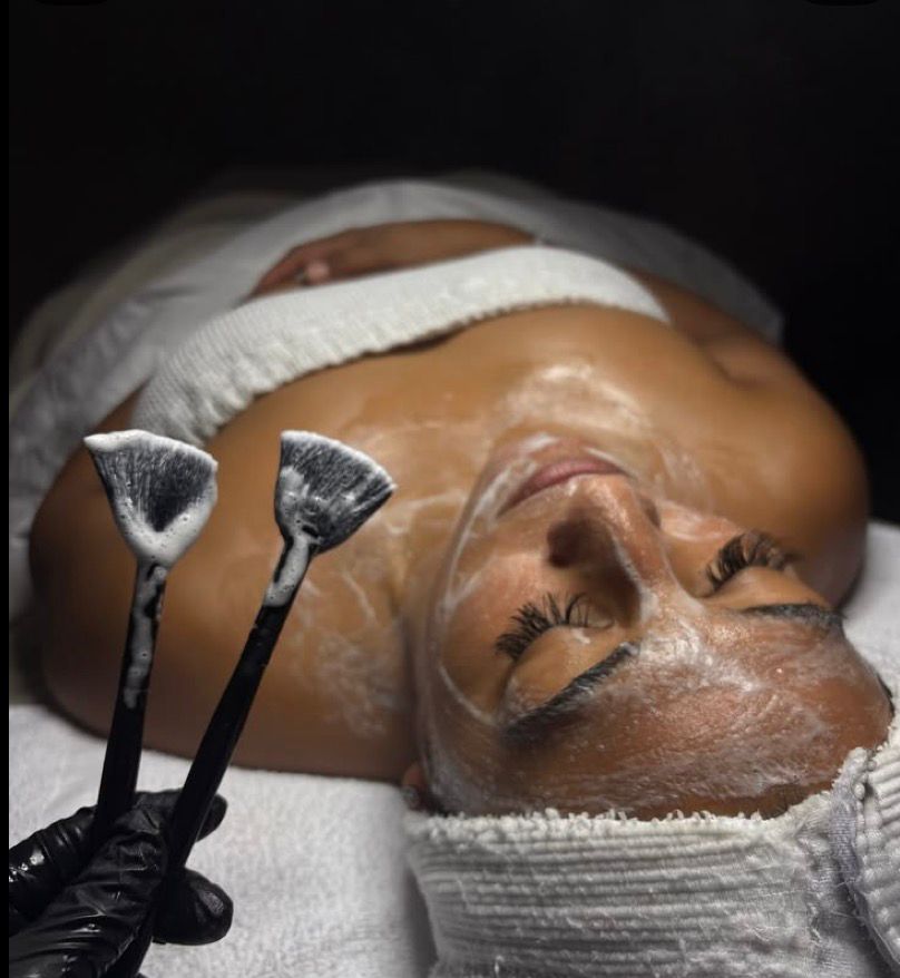 Deep facial treatment