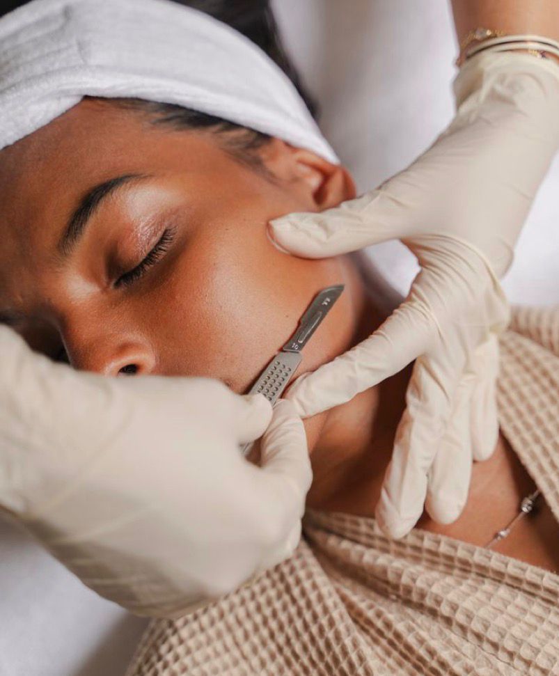 Dermaplaning treatment